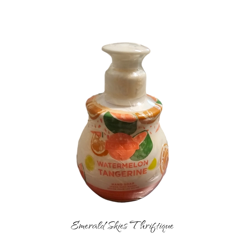 Scentsy WATERMELON TANGERINE hand‎ soap